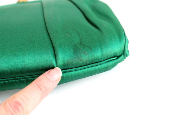 Kenneth Cole clutch purse with faux dark green alligator exterior | eBay