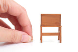 Vintage Half Scale Wooden 1:24 Miniature Dollhouse Desk