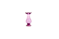Vintage Half Scale 1:24 Miniature Dollhouse Purple Glass Vase