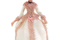 Artisan-Made Vintage Half Scale 1:24 Miniature Dollhouse Victorian or Edwardian Woman Figurine