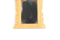 Vintage Half Scale 1:24 Miniature Dollhouse Wood Frame Wall Mirror