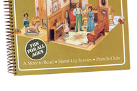 Vintage Hallmark 'Storybook Playhouse The Dream Dollhouse' Book with Fold Out Dollhouse Pages & Punch-Outs