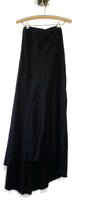 New Anthropologie Black "High-Low Tube Dress" by Left of Center, Size S, Originally $128