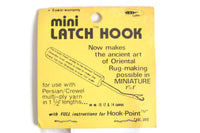 New Vintage Mini Latch Hook by Francy Creations for Making Miniature Rugs