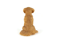Vintage 1:12 Miniature Dollhouse Labrador Golden Retriever Dog Figurine