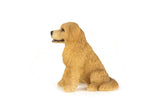 Vintage 1:12 Miniature Dollhouse Labrador Golden Retriever Dog Figurine