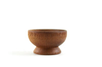 Vintage 1:12 Miniature Dollhouse Wooden Bowl