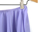 Vintage Lavender Purple Chiffon Maxi Skirt