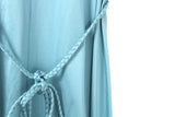 Vintage Light Blue Sleeveless Grecian-Style Maxi Dress or Nightgown