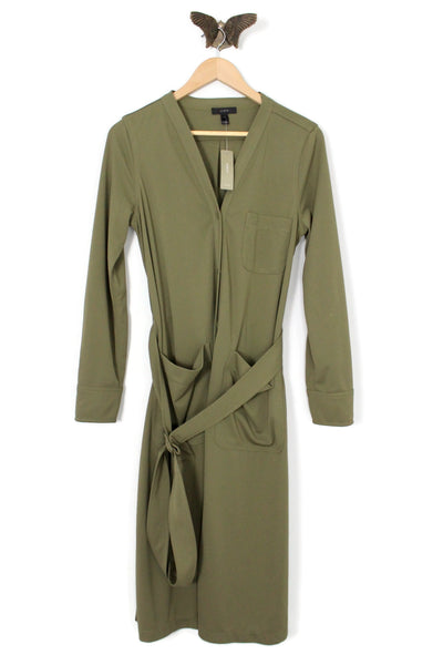 New J Crew Long Sleeve Belted Knit Dress in Frosty Olive Green, Size S – The Mustard Dandelion New J Crew Long Sleeve Belted Knit Dress in Frosty Olive Green, Size S – The Mustard Dandelion