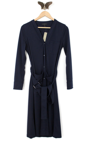 New J Crew Long Sleeve Belted Knit Dress in Navy, Size XS, Originally The Mustard Dandelion New J Crew Long Sleeve Belted Knit Dress in Navy, Size XS, Originally The Mustard Dandelion