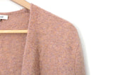 Madewell Kent Cardigan Sweater in Coziest Yarn in Heather Carnation, Size XS, Originally $98