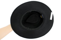 New Madewell & Biltmore Montana Felt Hat in True Black, Size M/L, Originally $65