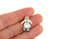 Vintage 1:12 Miniature Dollhouse Baby Doll Toy Figurine