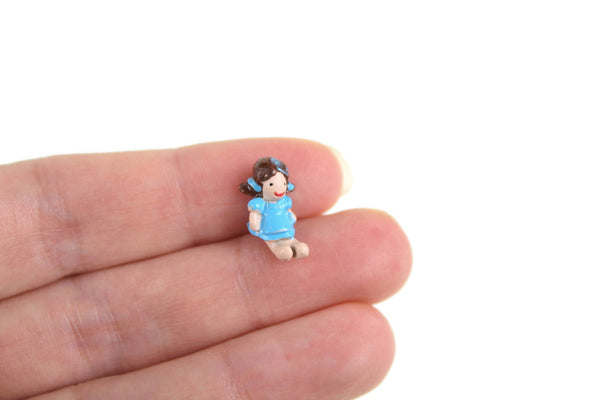 Vintage 1:12 Miniature Dollhouse Micro Mini Baby Doll Toy Figurine