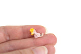 Vintage 1:12 Miniature Dollhouse Micro Mini Baby Doll Toy Figurine