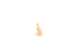 Vintage Micro Mini Plastic Poodle Dog Figurine