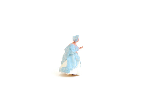 Vintage 1:12 Miniature Dollhouse Royal Doulton-Style Figurine in Blue – The Mustard Dandelion