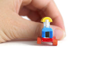 Vintage Miniature Dollhouse Wooden Toy Train