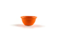 Vintage 1:12 Miniature Dollhouse Orange Porcelain Bowl