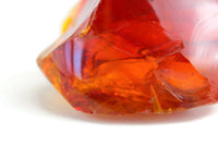 Vintage Orange Yellow Amber Glass Chunk Cullet (11 Ounce)