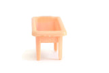 Vintage 1:12 Miniature Dollhouse Plastic Baby Bassinet or Crib