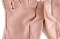 Vintage Peach Ladies' Mid-Length Formal Dress Gloves