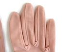 Vintage Peach Ladies' Mid-Length Formal Dress Gloves