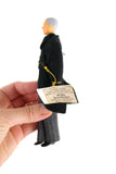 New Vintage 1:12 Dollhouse Victorian Grandfather Figurine by Peggy Nisbet