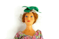 New Vintage 1:12 Dollhouse Williamsburg Mistress of the House Mother Figurine by Peggy Nisbet