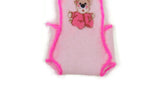 Vintage 1:12 Miniature Dollhouse Pink Little Girl's Swimsuit