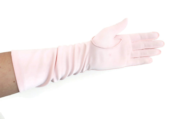 Vintage Pink Ladies' Elbow-Length Formal Dress Gloves, One Size The Mustard Dandelion Vintage Pink Ladies' Elbow-Length Formal Dress Gloves, One Size The Mustard Dandelion