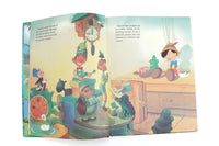 Vintage Twin Books Walt Disney's Pinocchio Storybook