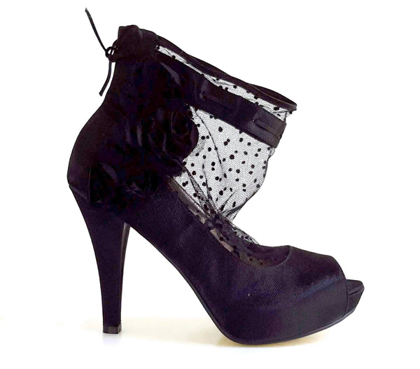 Leather heels AMINA MUADDI Metallic size 9 US in Leather - 39004713