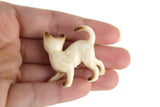 Vintage 1:12 Miniature Dollhouse Pet Siamese Cat Figurine