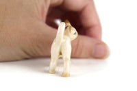 Vintage 1:12 Miniature Dollhouse Pet Siamese Cat Figurine