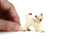 Vintage 1:12 Miniature Dollhouse Pet Siamese Cat Figurine