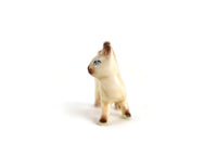 Vintage 1:12 Miniature Dollhouse Pet Siamese Cat Figurine