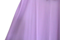 Vintage Purple V-Neck Maxi Dress, Nightgown or Peignoir with Knotted Detail, Size Small