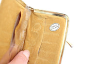 Vintage Gold Coin Purse Compact Travel Sewing Kit with Accessories