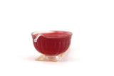 New Vintage 1:12 Miniature Dollhouse Red Punch Bowl Set