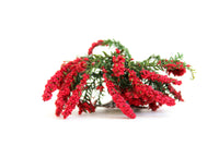 Vintage 1:12 Miniature Dollhouse Red Flowering Shrub or Tree