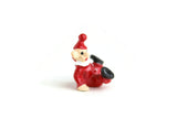 Vintage 1:12 Miniature Dollhouse Red Metal Clown Doll Figurine