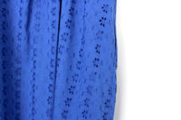 New Timeless London Remmy Anglais Dark Blue Eyelet Dress, Size M, US 8 / UK 12, Originally $84