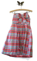 New Rare Anthropologie "Ribboned Plaid Dress" by Eva Franco, Size 6, Originally $178