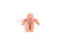 Vintage 1:12 Miniature Dollhouse Rubber Baby Doll Figurine
