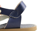 Modcloth "Outer Bank On It Sandal" by Salt Water Sandals in Navy, Women's Size 9 US (Size 7 UK)