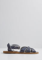 Modcloth "Outer Bank On It Sandal" by Salt Water Sandals in Navy, Women's Size 9 US (Size 7 UK)