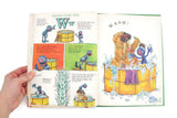 Vintage Sesame Street Library Book Volume 12 Featuring the Letters W X Y Z & the Number 12