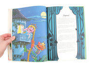 Vintage Sesame Street Library Book Volume 12 Featuring the Letters W X Y Z & the Number 12
